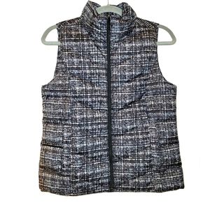 Lands' End, NWT, Water Resistant Down Puffer Vest, Full Zip Up, Women's sz XS 2-